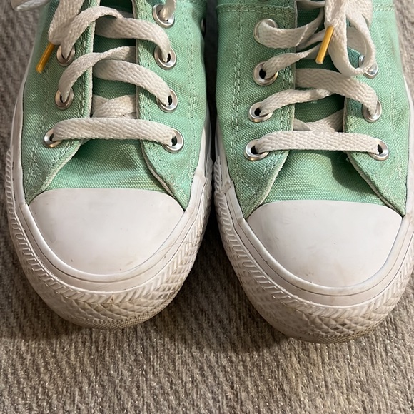 Size 8 Converse turquoise - Picture 7 of 7